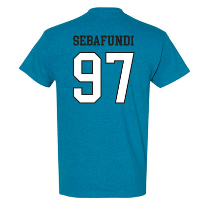 Coastal Carolina - NCAA Football : Emile Sebafundi - Classic Fashion Shersey T-Shirt-1