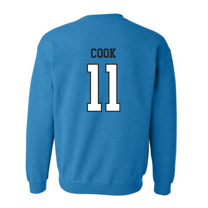 Coastal Carolina - NCAA Men's Soccer : Christian Cook - Classic Fashion Shersey Crewneck Sweatshirt-1