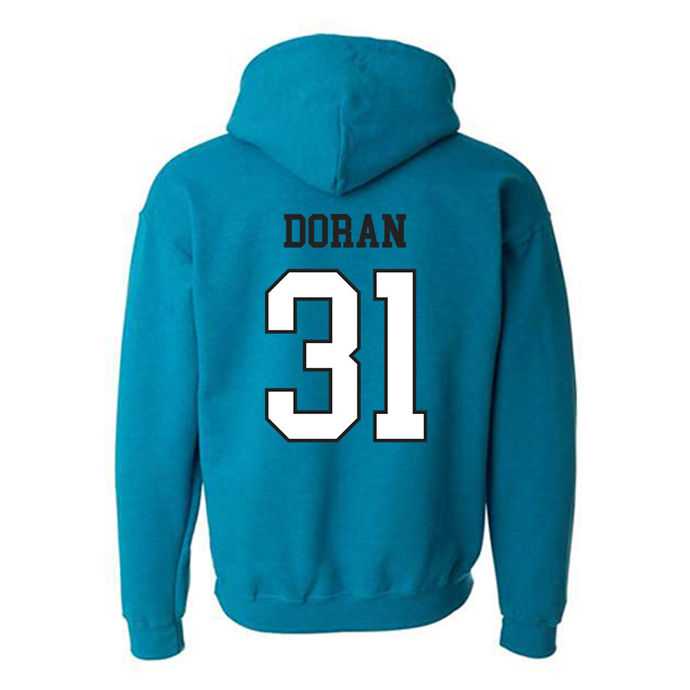 Coastal Carolina - NCAA Baseball : Scott Doran - Classic Fashion Shersey Hooded Sweatshirt-1