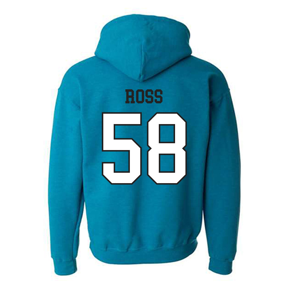 Coastal Carolina - NCAA Football : Sam Ross - Classic Fashion Shersey Hooded Sweatshirt-1