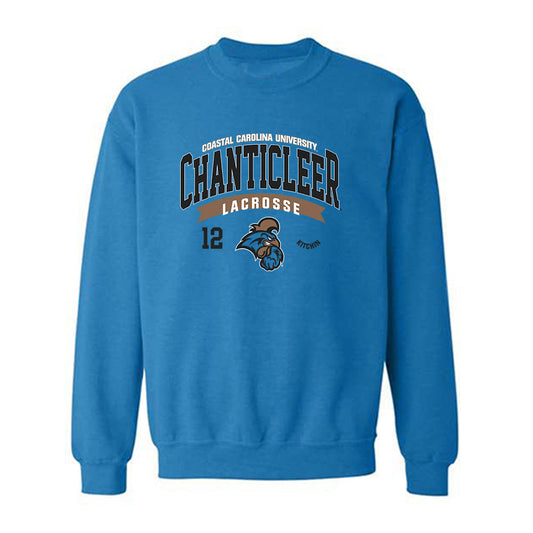 Coastal Carolina - NCAA Women's Lacrosse : Evelyn Kitchin - Classic Fashion Shersey Crewneck Sweatshirt