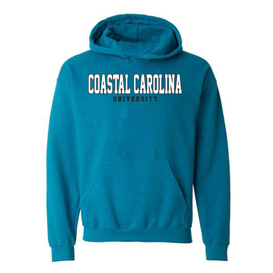 Coastal Carolina - NCAA Football : Dante Thomas - Classic Fashion Shersey Hooded Sweatshirt-0