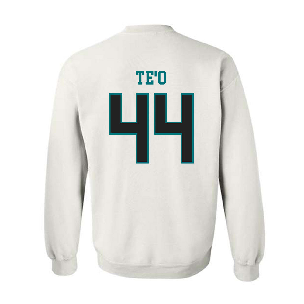 Coastal Carolina - NCAA Football : Malaki Te'o - Classic Fashion Shersey Crewneck Sweatshirt-1