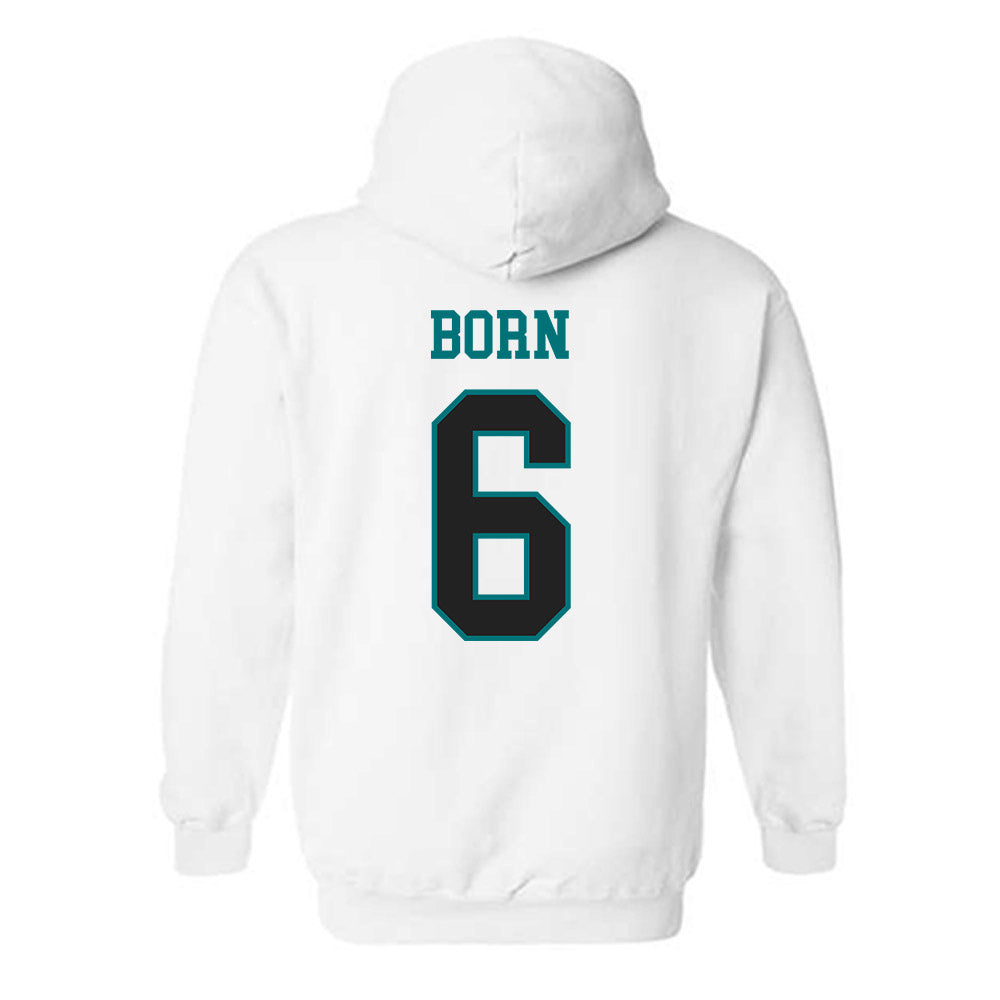 Coastal Carolina - NCAA Baseball : Chad Born - Classic Fashion Shersey Hooded Sweatshirt