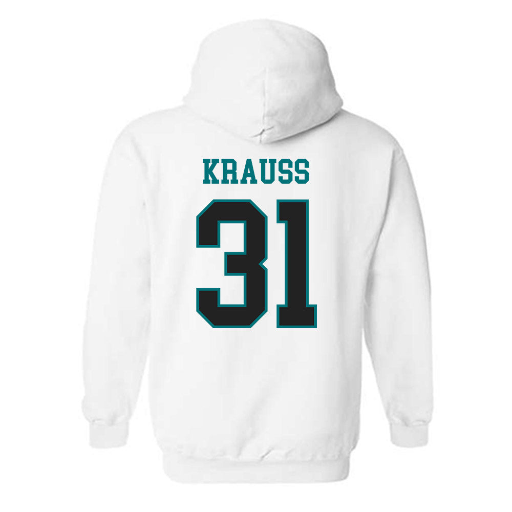 Coastal Carolina - NCAA Women's Lacrosse : Erica Krauss - Classic Fashion Shersey Hooded Sweatshirt-1