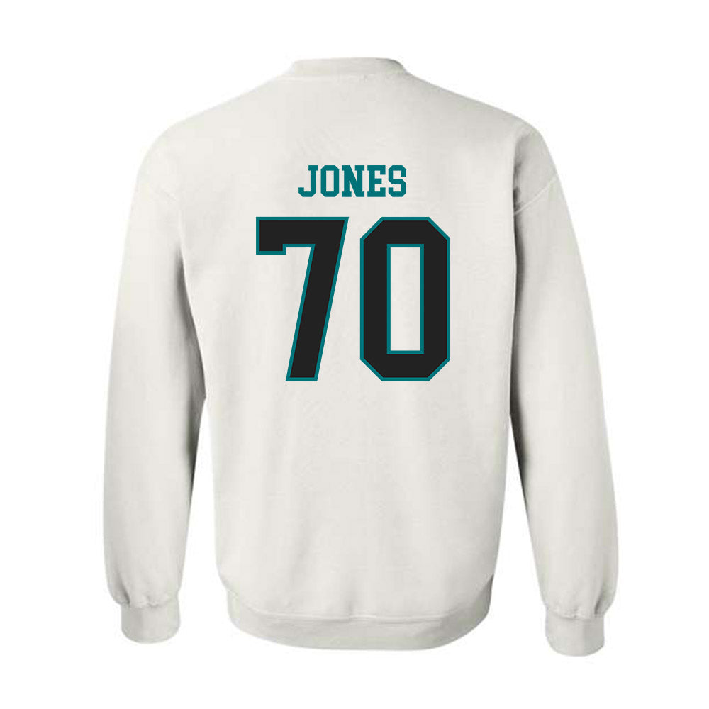 Coastal Carolina - NCAA Football : Daniel Jones - Classic Fashion Shersey Crewneck Sweatshirt-1