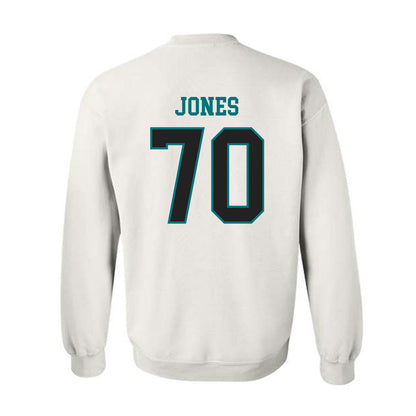 Coastal Carolina - NCAA Football : Daniel Jones - Classic Fashion Shersey Crewneck Sweatshirt-1