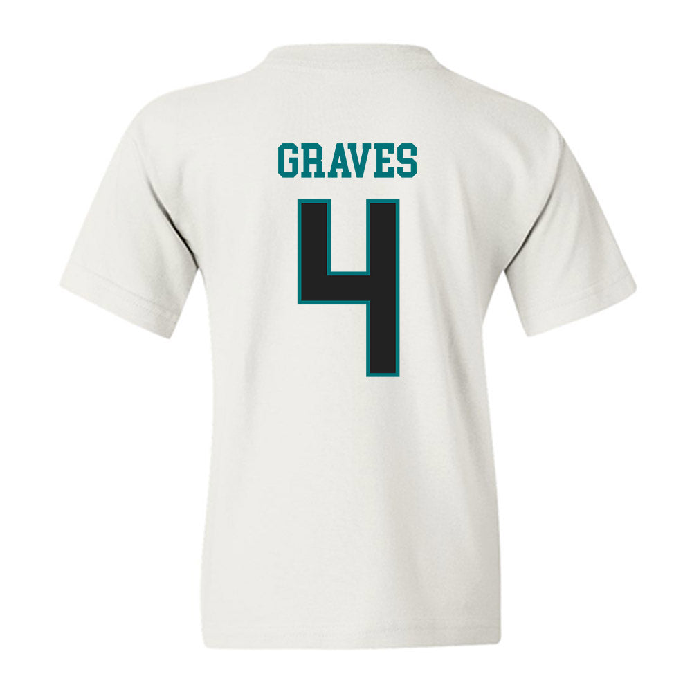 Coastal Carolina - NCAA Football : Bryson Graves - Classic Fashion Shersey Youth T-Shirt-1