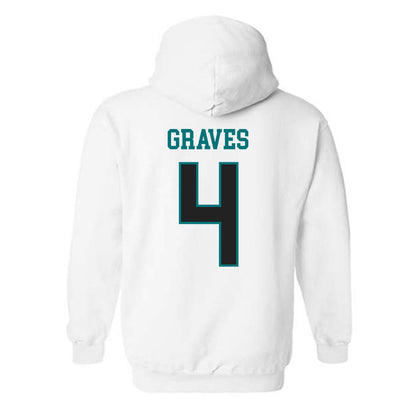 Coastal Carolina - NCAA Football : Bryson Graves - Classic Fashion Shersey Hooded Sweatshirt-1