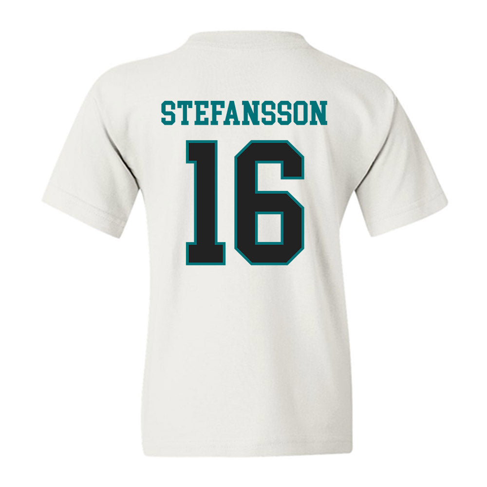Coastal Carolina - NCAA Men's Soccer : Gudjon Stefansson - Classic Fashion Shersey Youth T-Shirt-1