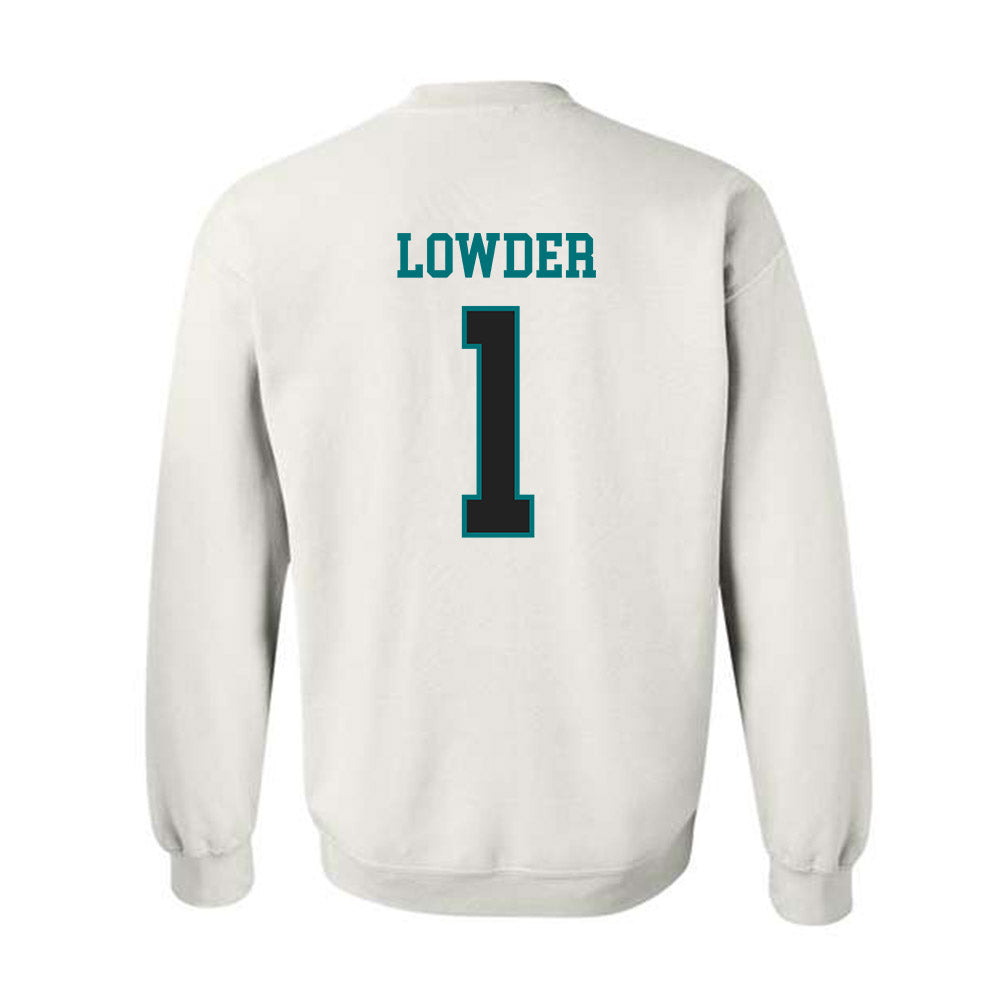 Coastal Carolina - NCAA Women's Basketball : Baylee Lowder - Classic Fashion Shersey Crewneck Sweatshirt-1