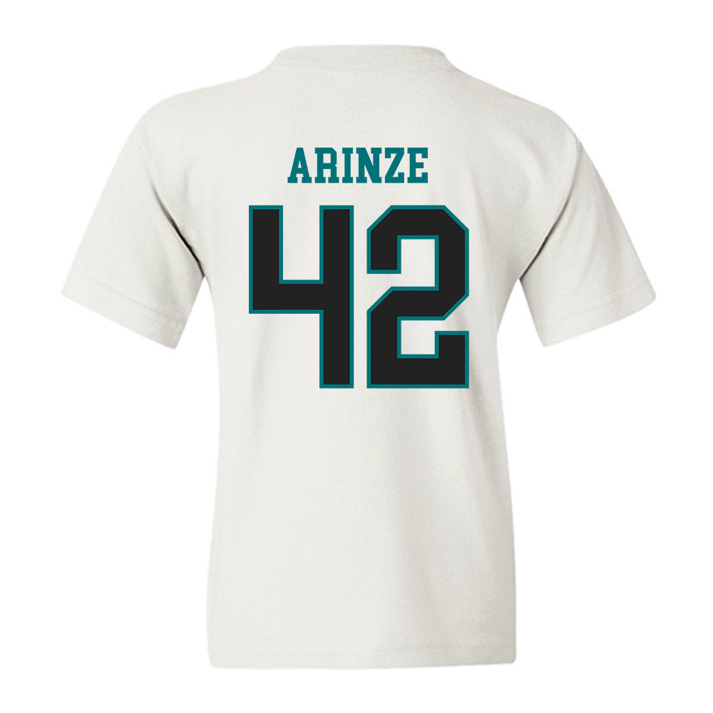 Coastal Carolina - NCAA Football : Noah Arinze - Classic Fashion Shersey Youth T-Shirt-1