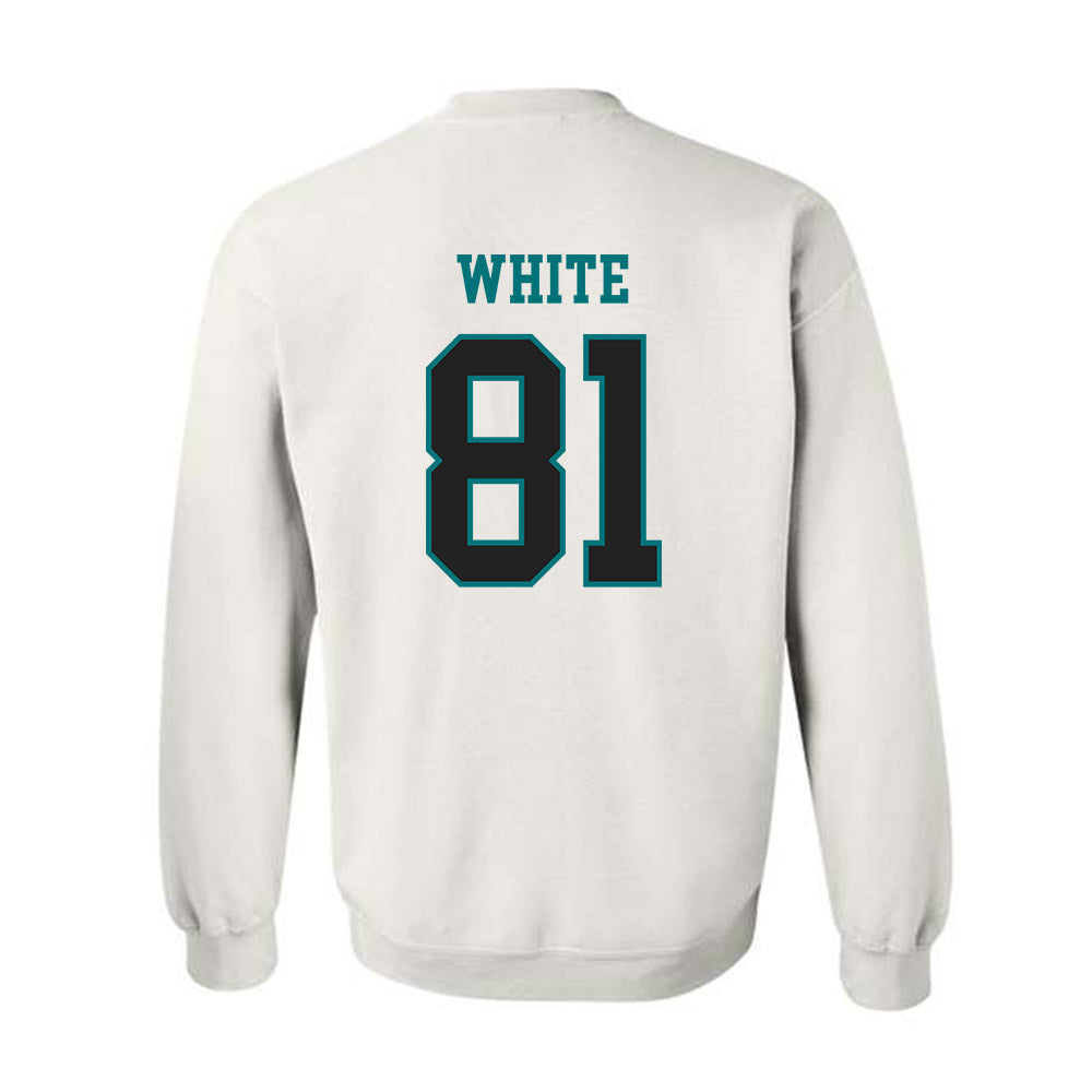 Coastal Carolina - NCAA Football : Dwayne White - Classic Fashion Shersey Crewneck Sweatshirt-1