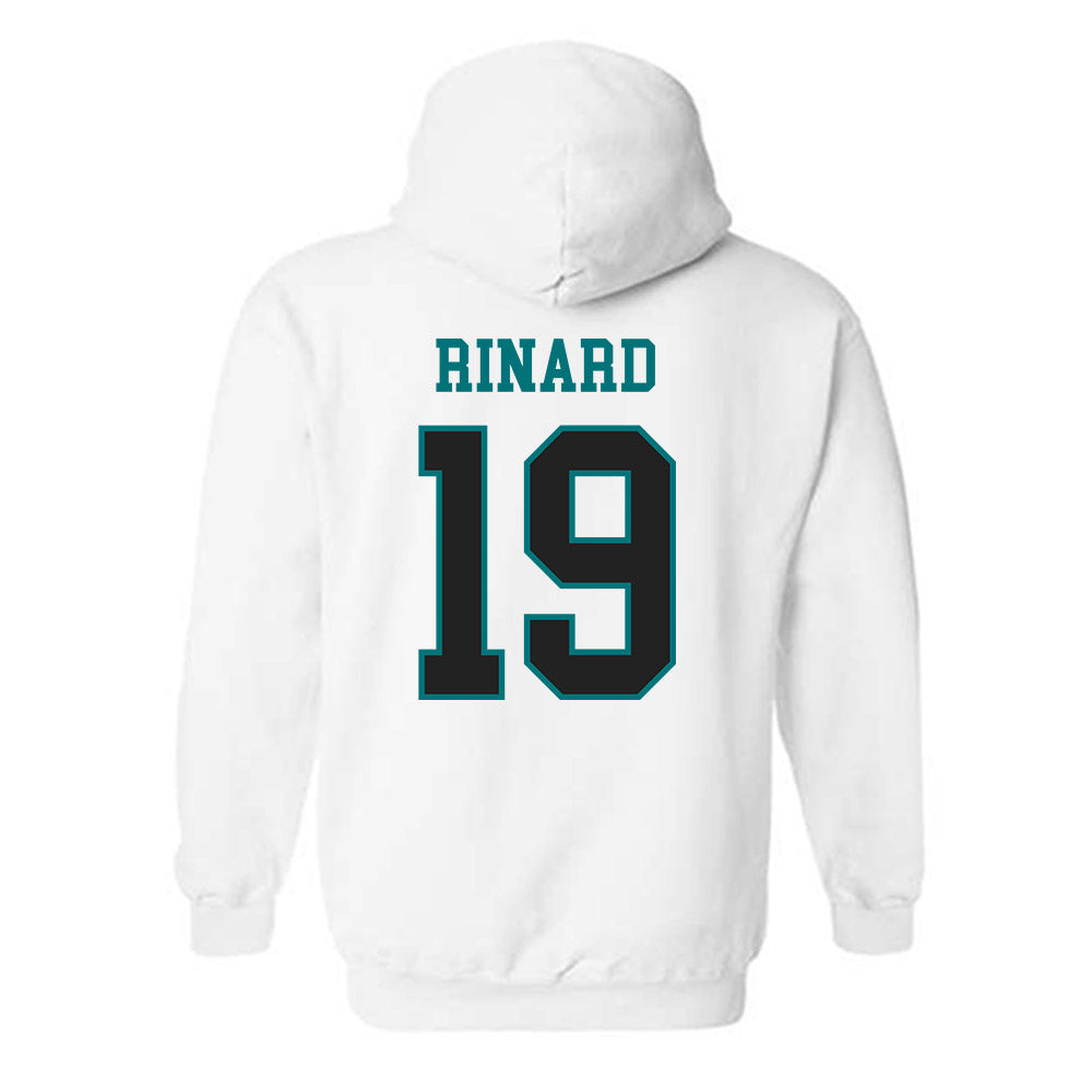 Coastal Carolina - NCAA Women's Volleyball : Anzley Rinard - Classic Fashion Shersey Hooded Sweatshirt-1