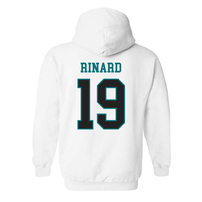 Coastal Carolina - NCAA Women's Volleyball : Anzley Rinard - Classic Fashion Shersey Hooded Sweatshirt-1