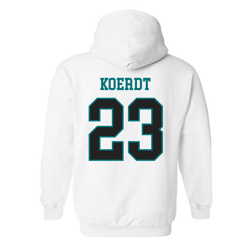 Coastal Carolina - NCAA Women's Basketball : Jaidyn Koerdt - Classic Fashion Shersey Hooded Sweatshirt