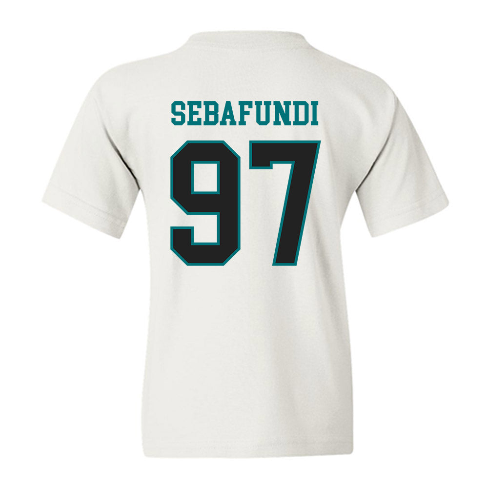 Coastal Carolina - NCAA Football : Emile Sebafundi - Classic Fashion Shersey Youth T-Shirt-1