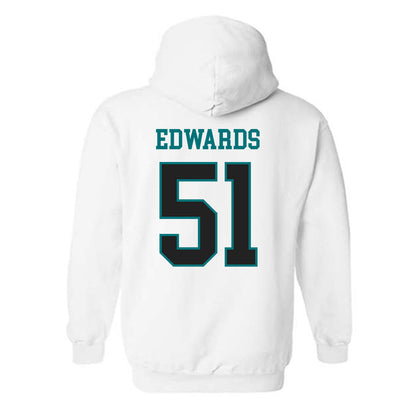 Coastal Carolina - NCAA Football : Heston Edwards - Classic Fashion Shersey Hooded Sweatshirt-1