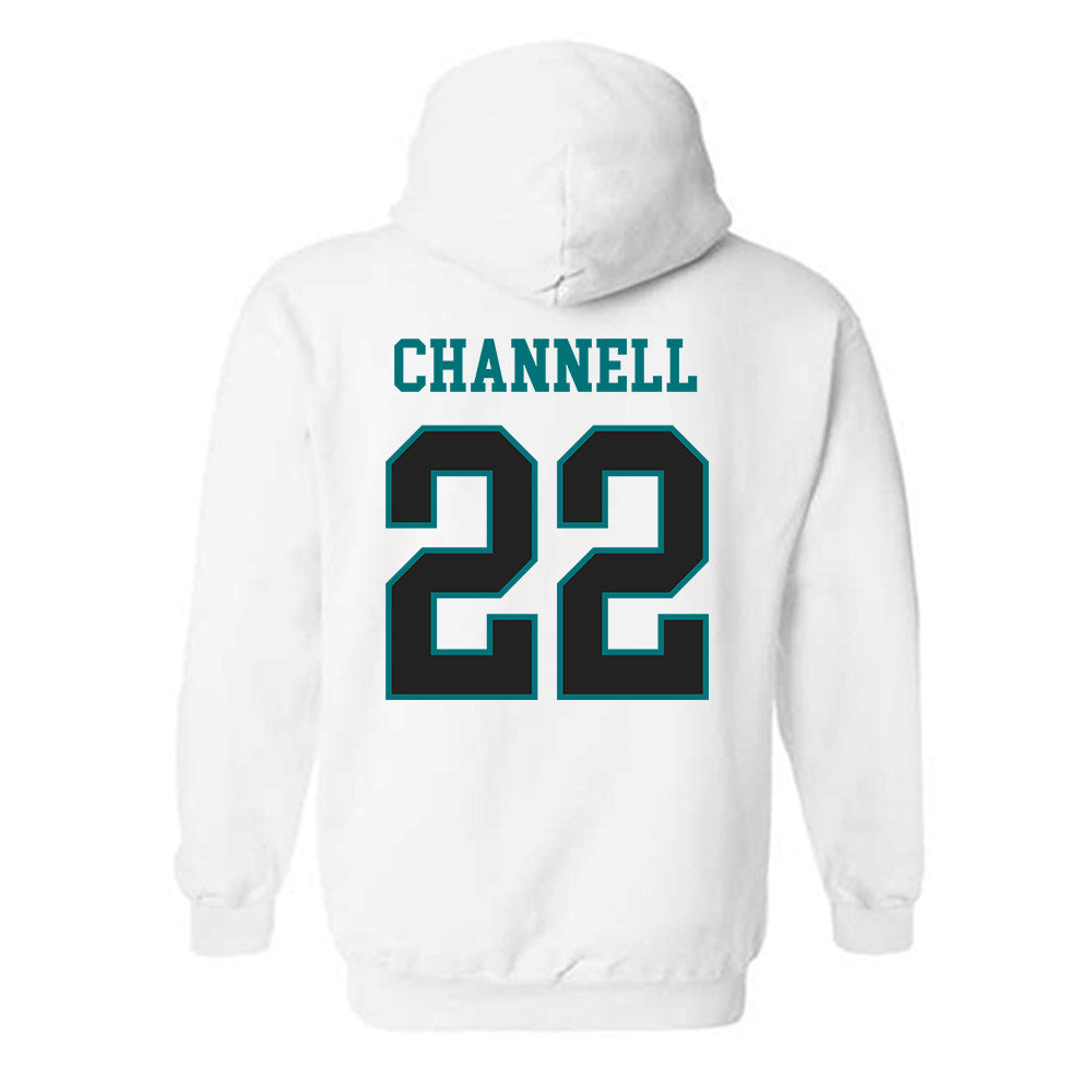 Coastal Carolina - NCAA Women's Volleyball : Kayla Channell - Classic Fashion Shersey Hooded Sweatshirt-1