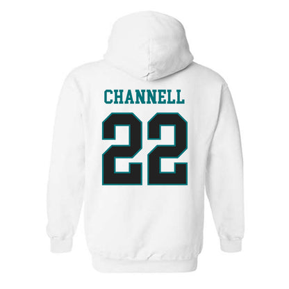 Coastal Carolina - NCAA Women's Volleyball : Kayla Channell - Classic Fashion Shersey Hooded Sweatshirt-1
