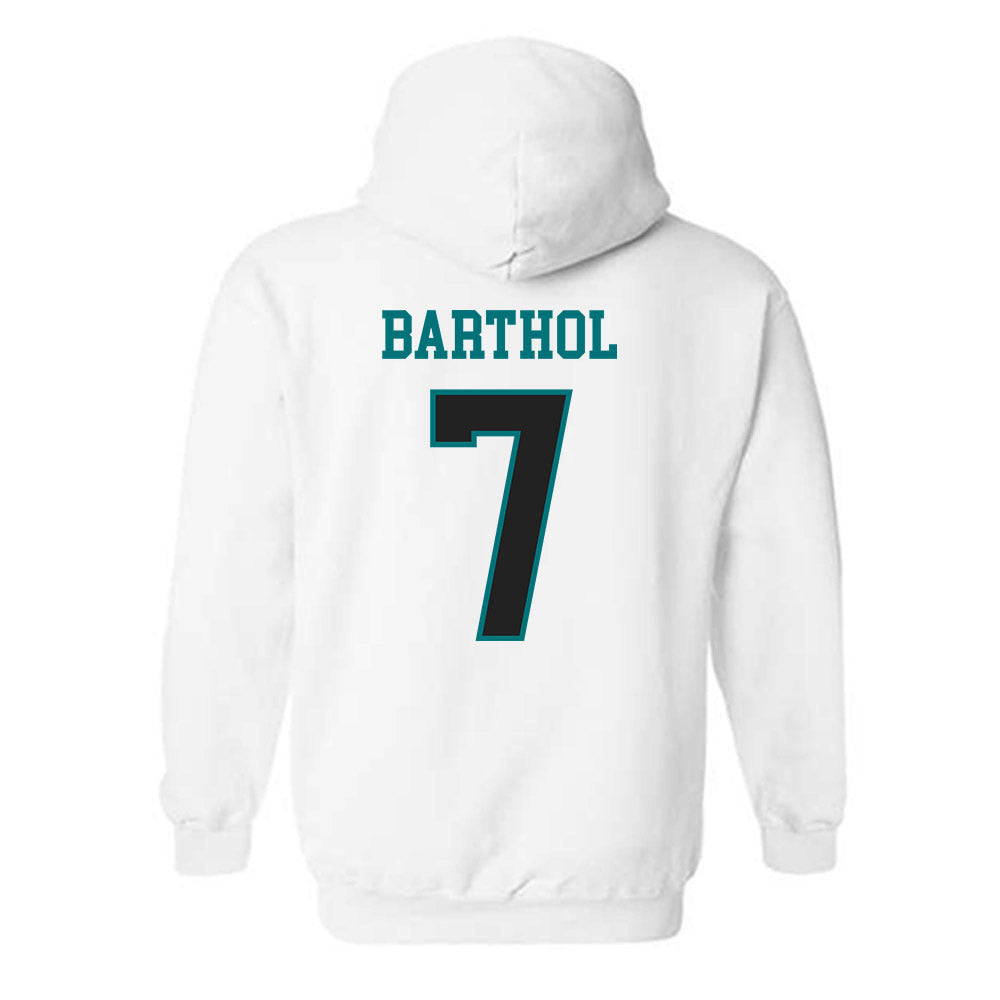 Coastal Carolina - NCAA Baseball : Blake Barthol - Classic Fashion Shersey Hooded Sweatshirt-1