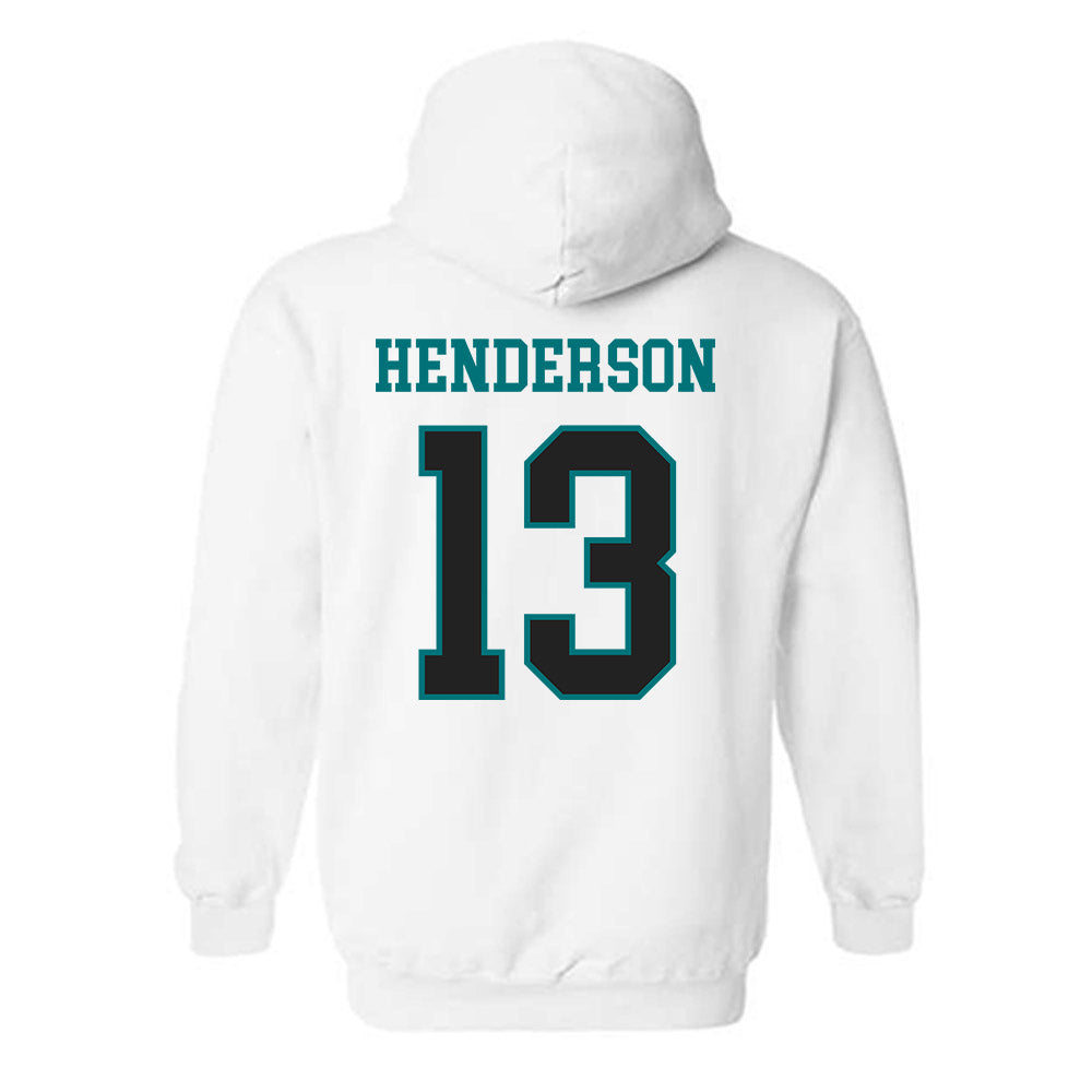 Coastal Carolina - NCAA Softball : Abby Henderson - Classic Fashion Shersey Hooded Sweatshirt-1