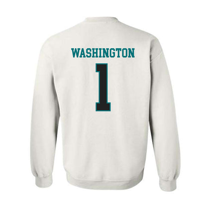 Coastal Carolina - NCAA Football : Robby Washington - Classic Fashion Shersey Crewneck Sweatshirt-1