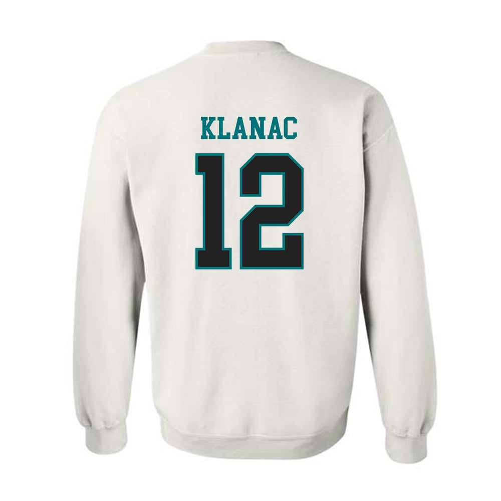 Coastal Carolina - NCAA Women's Basketball : Olivia Klanac - Classic Fashion Shersey Crewneck Sweatshirt-1