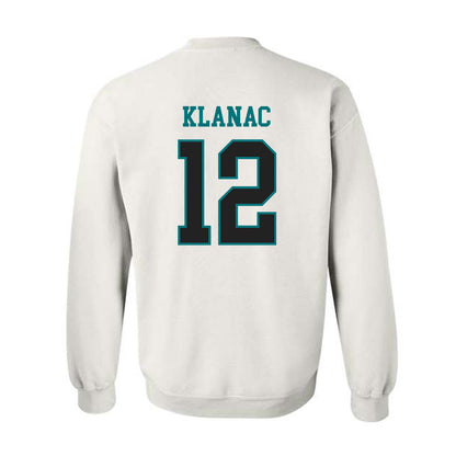 Coastal Carolina - NCAA Women's Basketball : Olivia Klanac - Classic Fashion Shersey Crewneck Sweatshirt-1