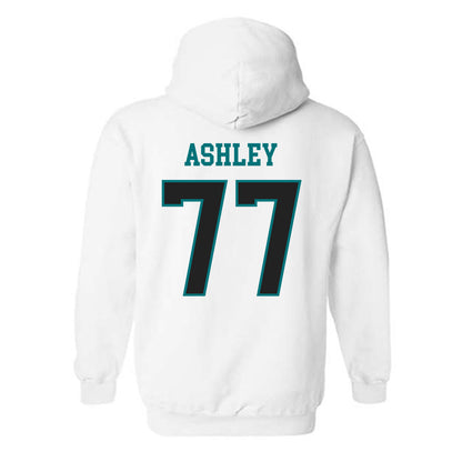 Coastal Carolina - NCAA Football : Johnathan Ashley - Classic Fashion Shersey Hooded Sweatshirt-1