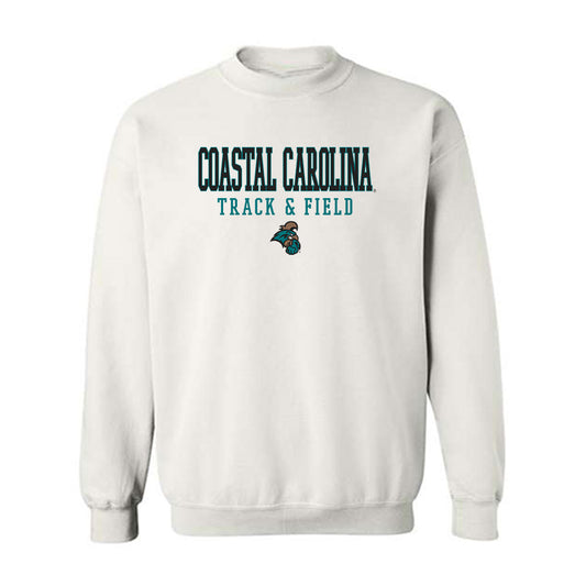 Coastal Carolina - NCAA Women's Track & Field : Amanda Kinloch - Classic Fashion Shersey Crewneck Sweatshirt