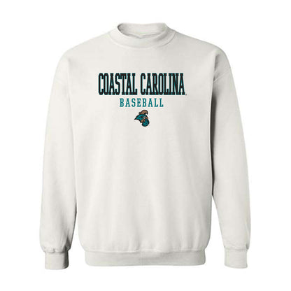 Coastal Carolina - NCAA Baseball : Chad Born - Classic Fashion Shersey Crewneck Sweatshirt