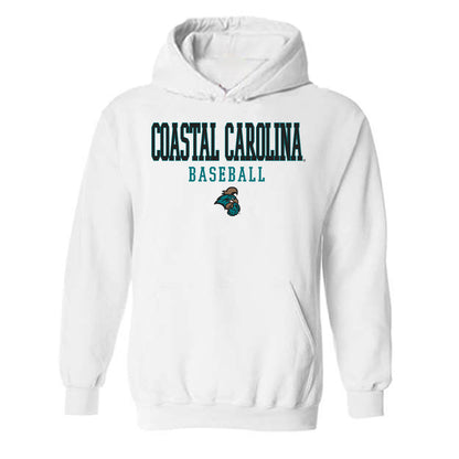 Coastal Carolina - NCAA Baseball : Andrew Bowers - Classic Fashion Shersey Hooded Sweatshirt-0