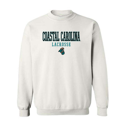 Coastal Carolina - NCAA Women's Lacrosse : Giuliana Pozzi - Classic Fashion Shersey Crewneck Sweatshirt-0