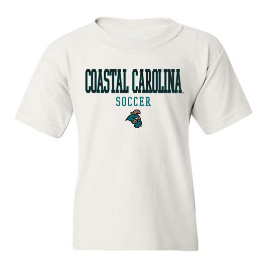 Coastal Carolina - NCAA Men's Soccer : Gudjon Stefansson - Classic Fashion Shersey Youth T-Shirt-0