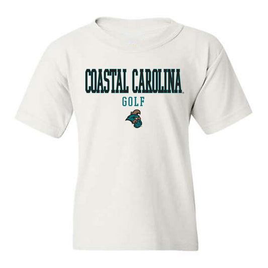 Coastal Carolina - NCAA Men's Golf : Cameron Roberts - Classic Fashion Shersey Youth T-Shirt-0