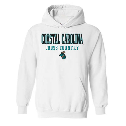 Coastal Carolina - NCAA Men's Cross Country : Adam Groves - Classic Fashion Shersey Hooded Sweatshirt-0