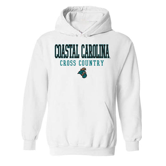 Coastal Carolina - NCAA Men's Cross Country : Adam Groves - Classic Fashion Shersey Hooded Sweatshirt-0