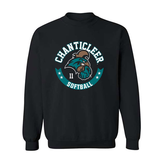 Coastal Carolina - NCAA Softball : Malone Moore - Classic Fashion Shersey Crewneck Sweatshirt