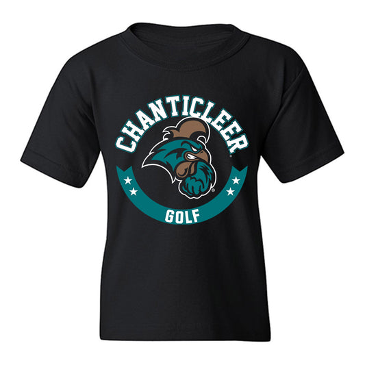 Coastal Carolina - NCAA Men's Golf : Cameron Roberts - Classic Fashion Shersey Youth T-Shirt-0