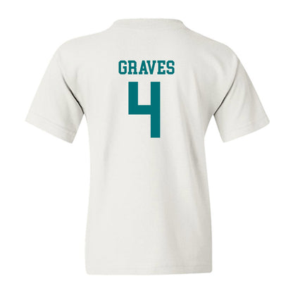 Coastal Carolina - NCAA Football : Bryson Graves - Classic Shersey Youth T-Shirt-1