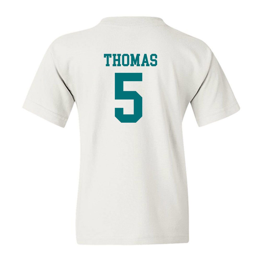 Coastal Carolina - NCAA Football : Dante Thomas - Classic Shersey Youth T-Shirt-1