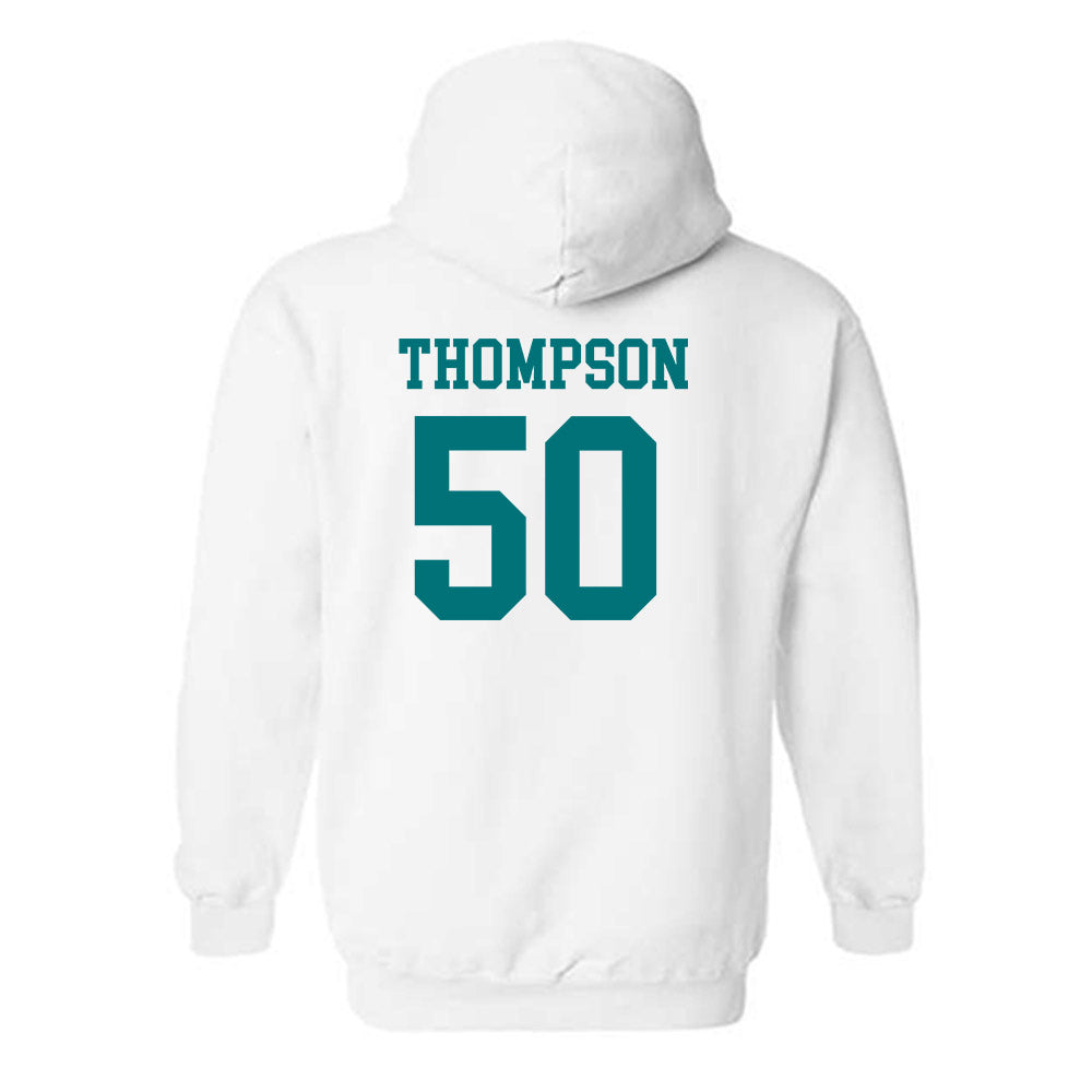 Coastal Carolina - NCAA Football : Nate Thompson - Classic Shersey Hooded Sweatshirt-1