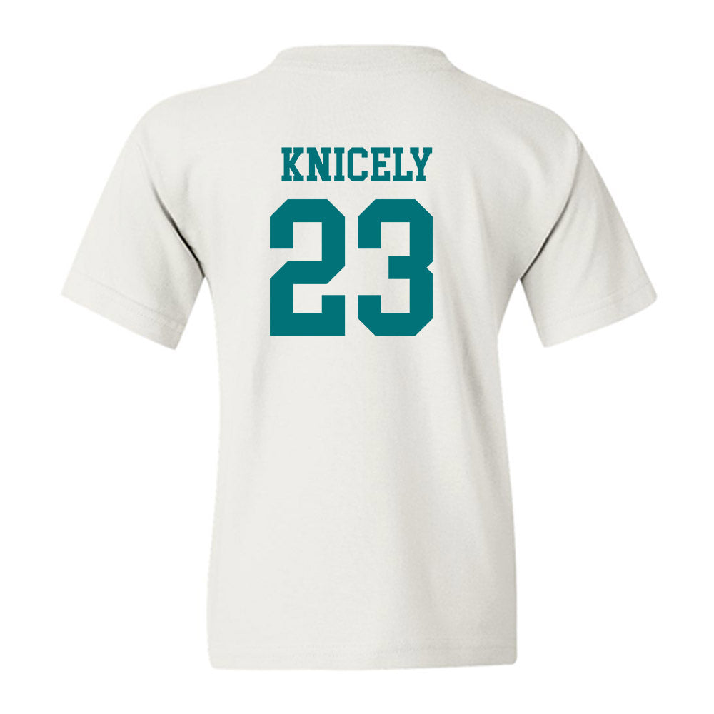 Coastal Carolina - NCAA Football : Dom Knicely - Classic Shersey Youth T-Shirt-1