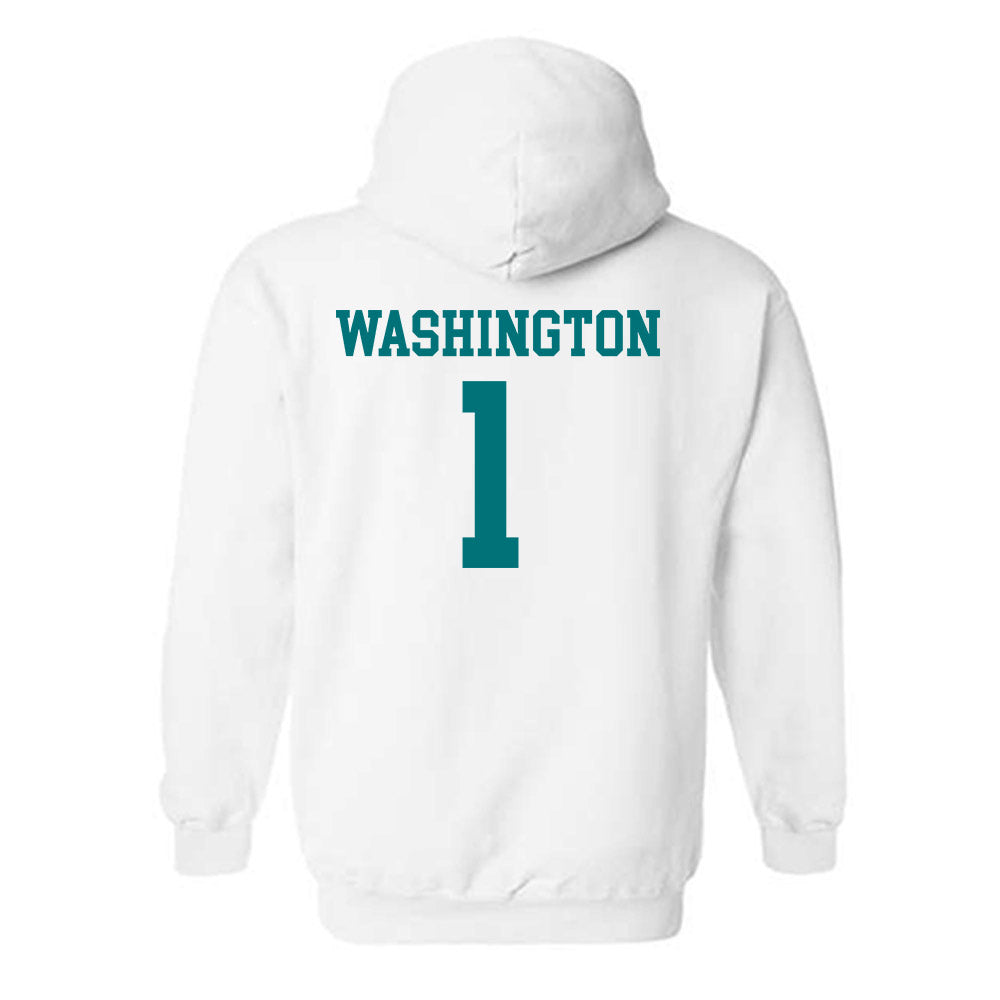 Coastal Carolina - NCAA Football : Robby Washington - Classic Shersey Hooded Sweatshirt-1