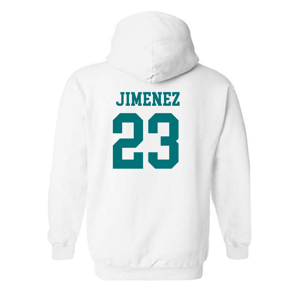 Coastal Carolina - NCAA Women's Basketball : DYanis Jimenez - Classic Shersey Hooded Sweatshirt-1