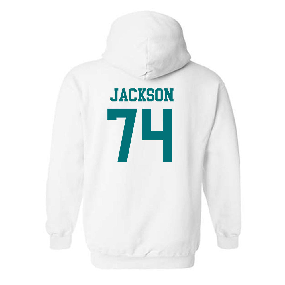 Coastal Carolina - NCAA Football : Desmond Jackson - Classic Shersey Hooded Sweatshirt-1
