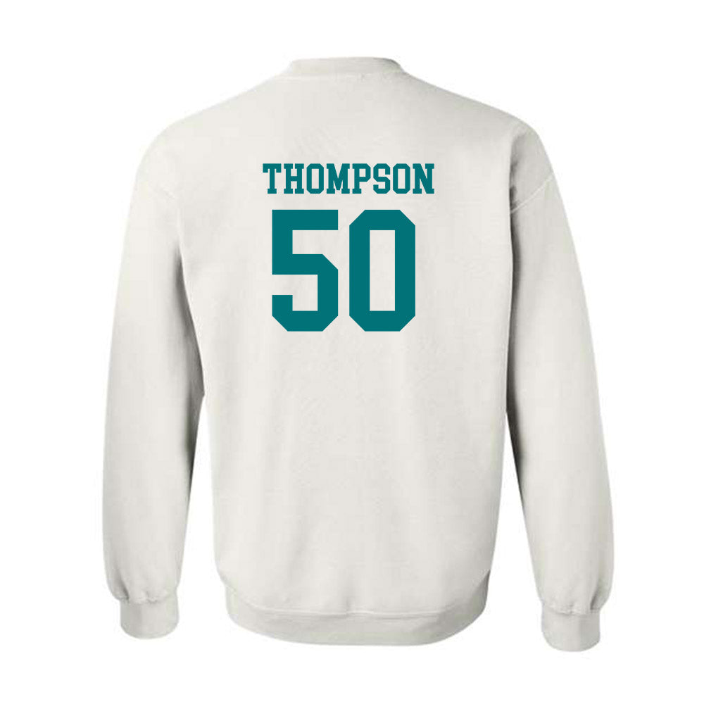 Coastal Carolina - NCAA Football : Nate Thompson - Classic Shersey Crewneck Sweatshirt-1