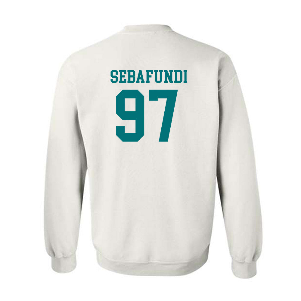 Coastal Carolina - NCAA Football : Emile Sebafundi - Classic Shersey Crewneck Sweatshirt-1