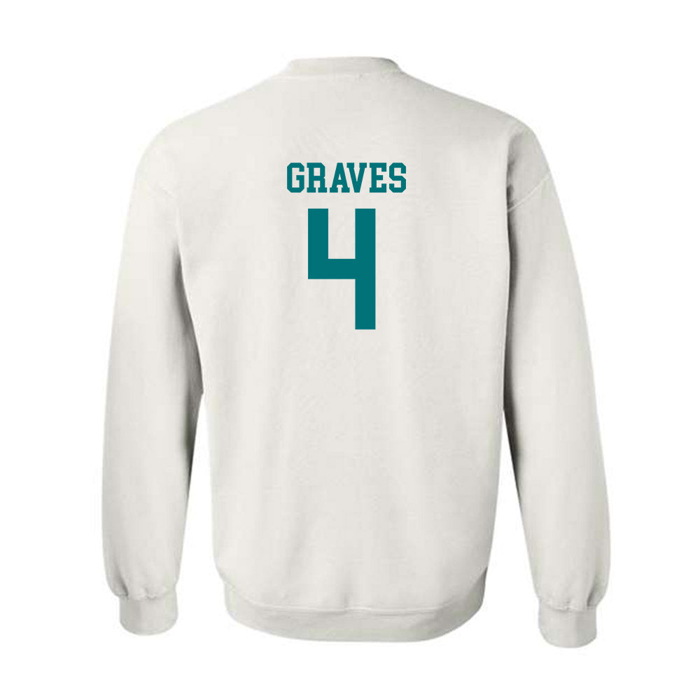 Coastal Carolina - NCAA Football : Bryson Graves - Classic Shersey Crewneck Sweatshirt-1